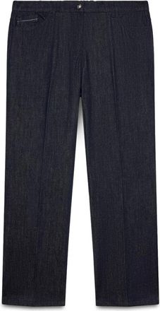 Fiorella Rubino Straight Jeans - Dames - Regular Fit Jeans - Blauw - L - Katoen - Jeans