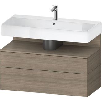 Duravit Qatego Mueble Bajo Lavabo, 1 Extra&iacute;ble Y 1 Caj&oacute;n, - Duravit