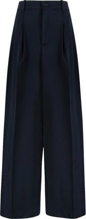 P.A.R.O.S.H. Liliuxy Broeken - Dames - Wijde Broeken - Blauw - XS - Broeken