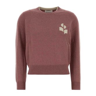 Isabel Marant Truien & Vesten, Dames, Roze, M, Katoen, Lanta Trui
