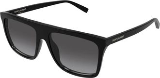Saint Laurent SL 904 - unisex - Zonnebrillen - Zwart - 59 MM - Accessoires