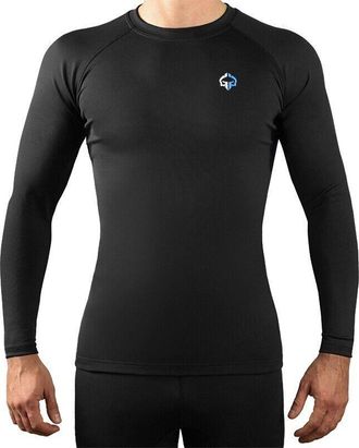 OEM Ground Game Essential - Camiseta De Manga Larga Para Hombre, Color Negro, Talla M