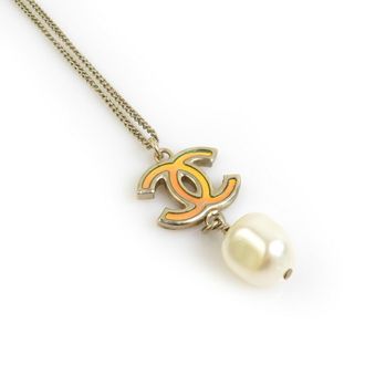 Chanel Artificial ivory Metal Necklace (Pre-Owned)