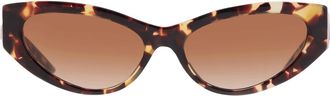 Versace Brown Gradient Cat Eye Ladies Sunglasses VE4470B 547013 56