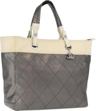 Chanel Pre-owned Tote Bags, female, Multicolor, Size: ONE SIZE Pre-owned Nylon Tote