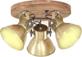 vidaXL L&aacute;mpara De Techo Industrial 25 W Lat&oacute;n 42x27 Cm E27 Vidaxl