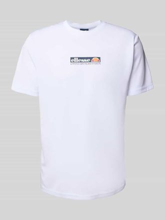 Ellesse T-Shirt mit Label-Print Modell CORBOBA in Weiss, Gr&ouml;&szlig;e XL