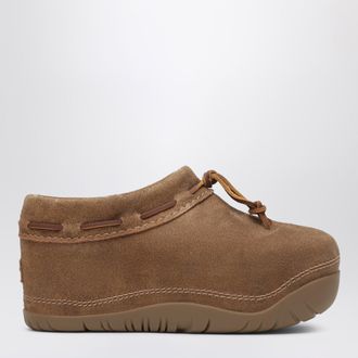 UGG Bucked chestnut suede sabot