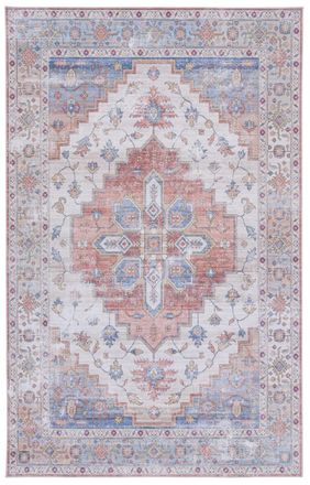 Safavieh Alfombra poli&eacute;ster beige/blu 183 x 274 cm