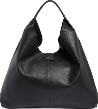 Kurt Geiger Violet Leather Hobo Bag in Black at Nordstrom Rack