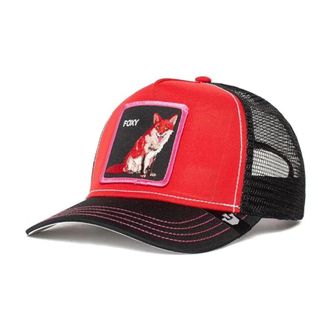 Goorin Brothers Caps, female, Red, Size: ONE SIZE Animal Farm Trucker Cap Black Unisex