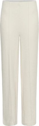 Soaked In Luxury Rechte broek - Dames - Straight fit broeken - Wit - L - Broeken