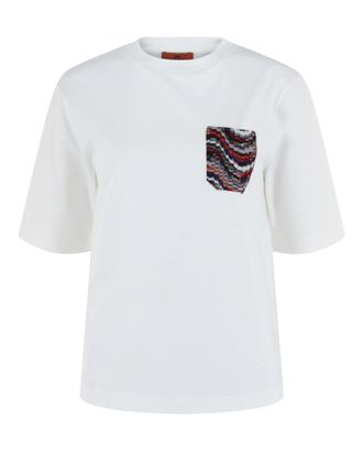 M Missoni Patterned Pocket T-Shirt
