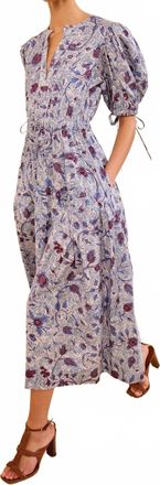 Ulla Johnson Adriana Cotton Midi Dress In Gardenia