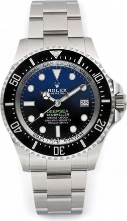 Rolex Pre-owned Rolex Rolex Sea-Dweller Automatic Chronometer Blue Dial Mens Watch 126660 BLSO