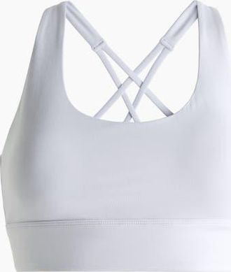 H&M Medium Support Sports Bra With Softmove in Lilac at Nordstrom, Size Xx-Large