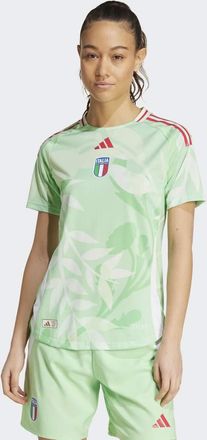 adidas Maglia fuori casa originale dellItalia 2025 (squadra femminile) color menta-Verde