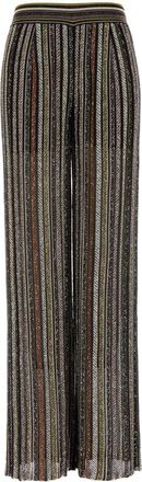Missoni Embroidered Stretch Viscose Blend Pant