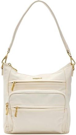 Baggallini Nolita Convertible Crossbody Cross Body Handbags Coconut Twill, Nylon