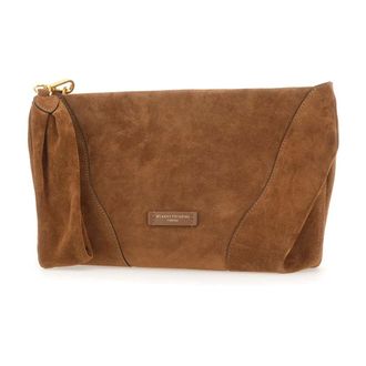 Gianni Chiarini Clutches, female, Brown, Size: ONE SIZE Suria Maxi Clutch