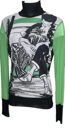 Petit Pois by Viviana G High Neck Top In True Love