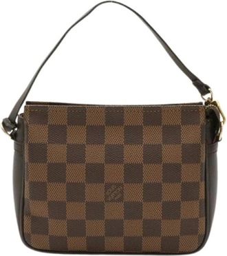 Louis Vuitton Pre-owned Shoulder Bags, female, Brown, Size: ONE SIZE Pre-owned Canvas Shoulder Bag