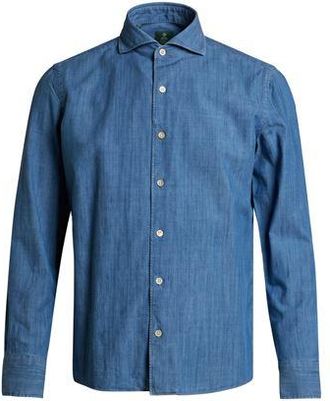LUIGI BORRELLI NAPOLI TOPWEAR - Camicie jeans su YOOX.COM