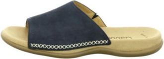 Gabor Slider - Dames - Schoenen - Blauw - Maat: 42 EU Leer