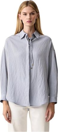 Sessun Camisa Liza - Blouses & Shirts - Mujer - Azul - XS