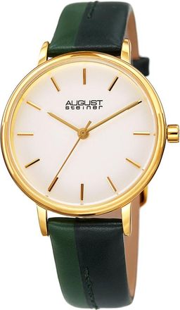 August Steiner Quartz White Dial Ladies Watch AS8261GN