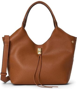 Rebecca Minkoff Darren Carrysome Tote Womens Handbags Caramello, Leather/Suede