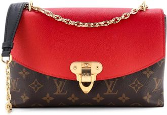 Louis Vuitton Saint Placide monogram canvas en leren schoudertas - Bruin
