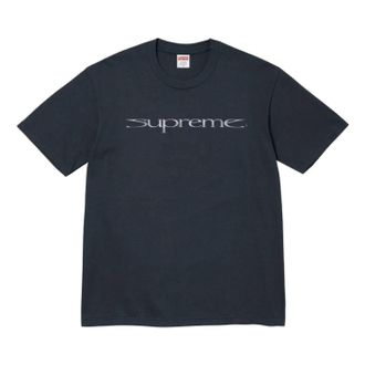SUPREME FW26 Sharp T-Shirt Navy FW26T77-NVY