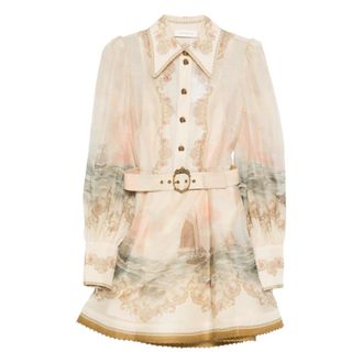 Zimmermann Shirt Dress - female - Zimmermann - Shirt Dresses - Multicolor - S - Dresses