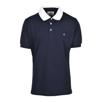 Vivienne Westwood Heren, Tops, Blauw, Maat: XL Katoen