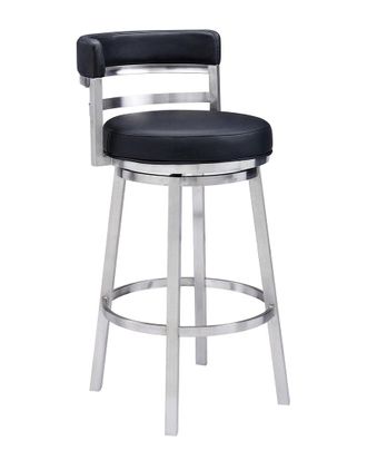 Armen Living Madrid 30 Bar Height Bar Stool