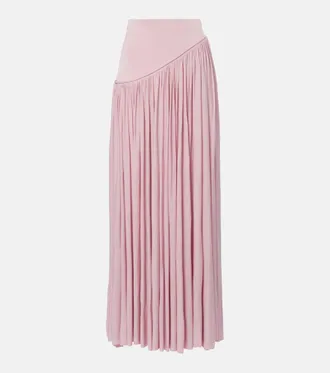 Zimmermann Alchemy asymmetric jersey maxi skirt