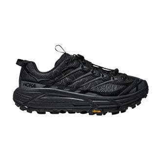 Hoka One One Fitness, Heren, Zwart, 41 EU, Tweed, Mafate Three 2 Wordmark