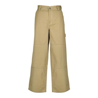 Ami Wide Trousers, male, Beige, Size: XL Worker Trousers