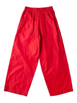 Simone Rocha Pantaloni sportivi a gamba ampia - Rosso