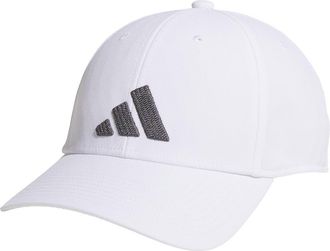 adidas Off Season Stretch Fit Baseball Cap in White/onix Grey at Nordstrom Rack