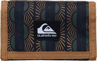 Quiksilver Mens Quiksilver Mens The Everydaily Tri-Fold Wallet - Grape Leaf Holmes - Size: M