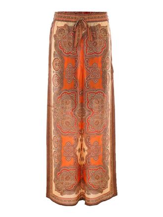 Zimmermann Zimmermann orange mahon relax pants