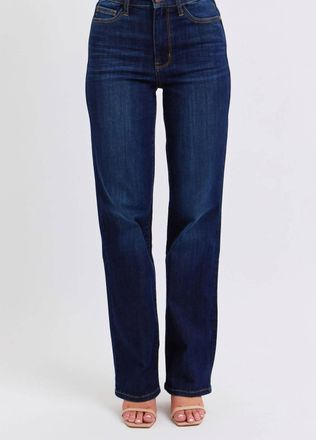 Judy Blue High Waist Straight Leg Jeans In Blue