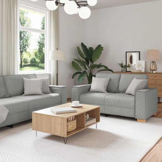 vidaXL Vidaxl - Conjunto De Armarios De Cocina porto De 8 Piezas En Madera De Ingenier&iacute;a Blanca