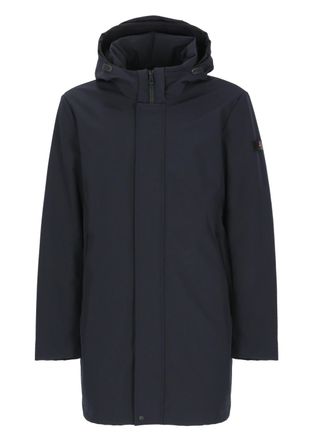 Peuterey Blue Albali Hooded Padded Coat