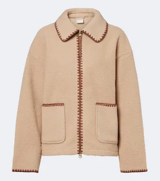 Varley Ruiko teddy cardigan