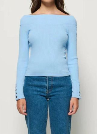 Nation Ltd Val Off Shoulder Top In Bell