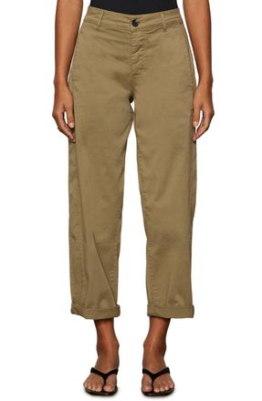 Sanctuary Womens Boyfriend Cruiser Pants In Covert Green