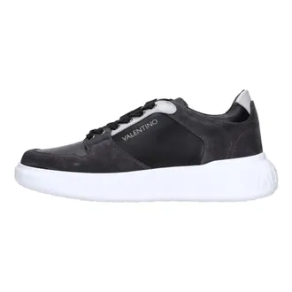 Valentino Schoenen, Heren, Zwart, 41 EU, Su&egrave;de, Leren en su&egrave;de sneakers